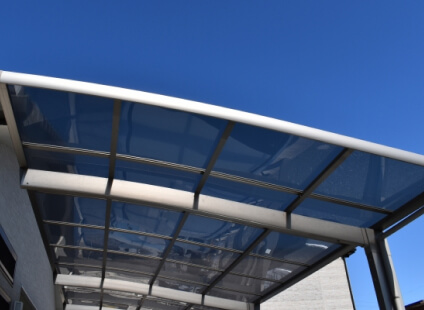 カーポートの紫外線劣化